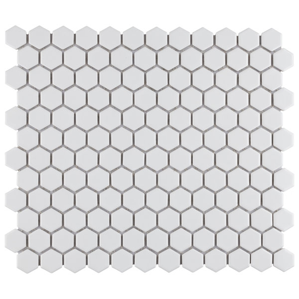 Hull 0.88" x 0.88" Porcelain Wall & Floor Tile & Reviews AllModern